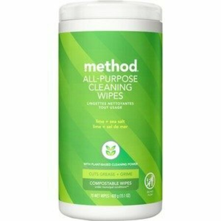 METHOD Wipes, Clean, Lime&Seasalt, 70 MTH338525